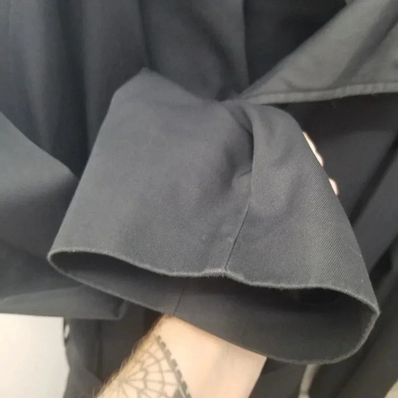 Vintage  Aquascutum Navy Belted Trenchcoat - Picture 11 of 16